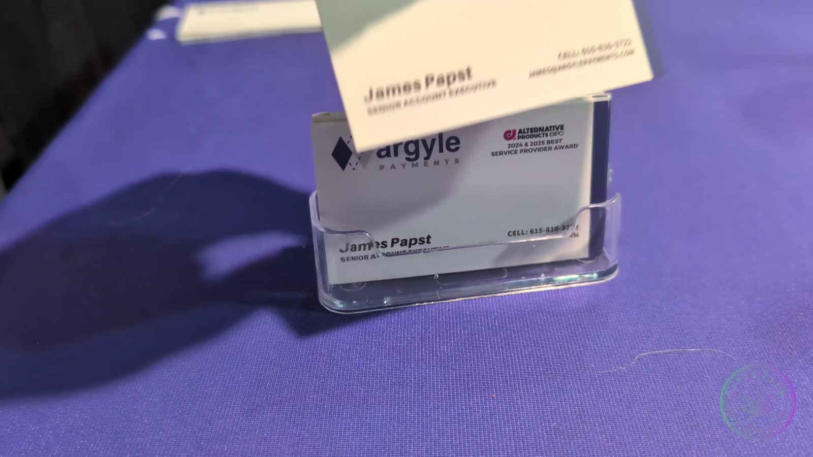 ARGYLE PAYMENTS — walkthrough still