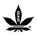 aLeaf Glass &amp; Caps logo